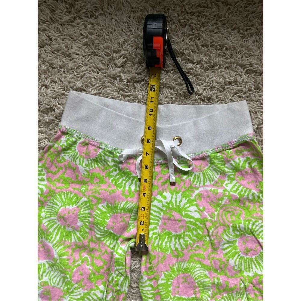 Lilly Pulitzer The Beach Pant Cabana Pink SunnySide Lions Small - Picture 5 of 12